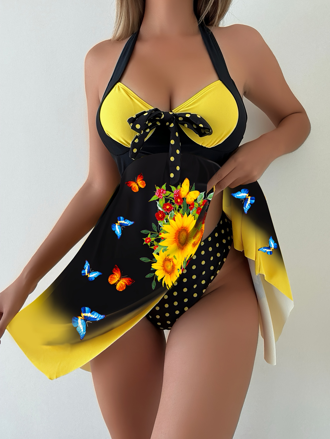 Sunflower Bathing Suits Women - Temu Canada