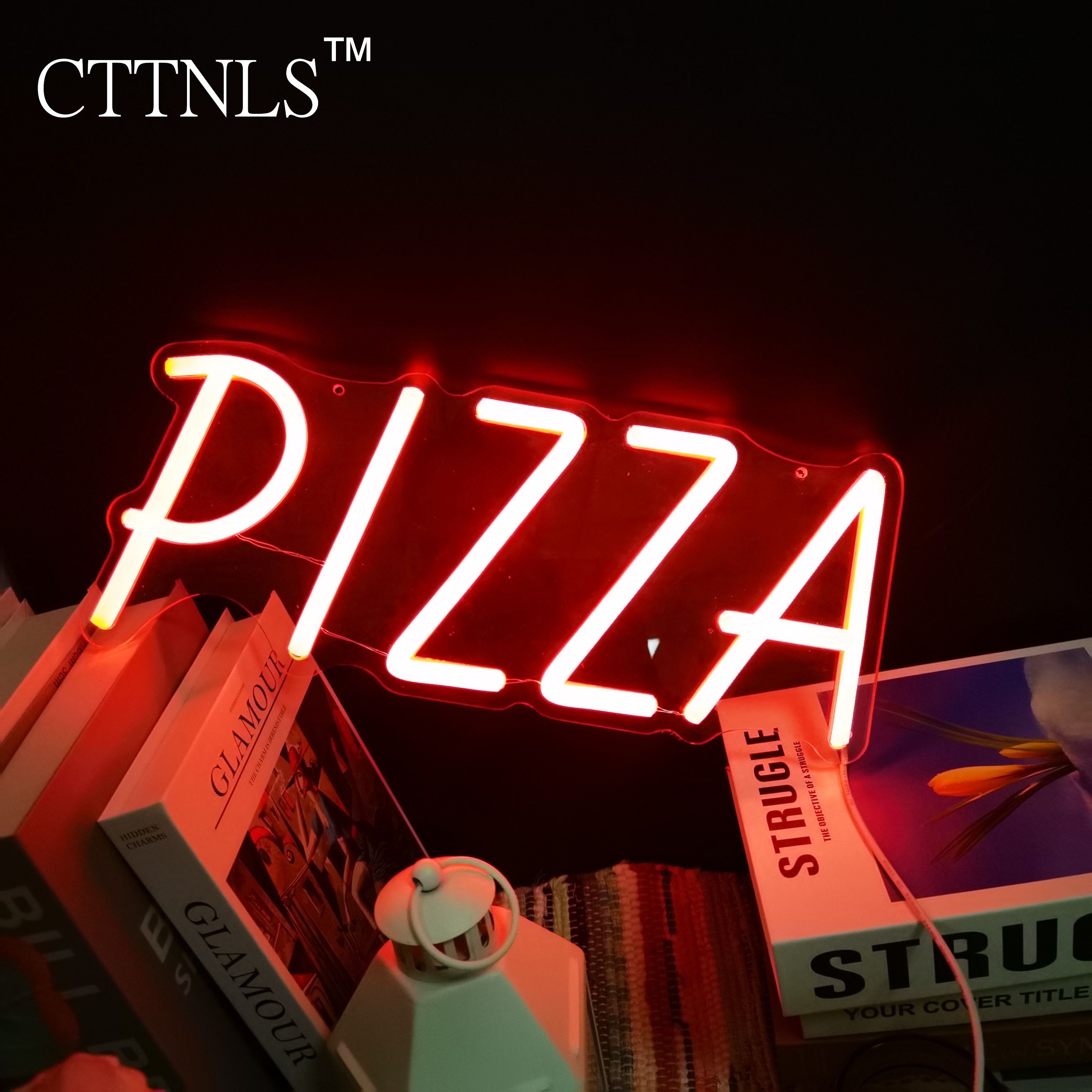 neon signs for pizza shops including led neon lights for restaurants cafes bars and commercial stores as well as advertising displays for   bedroom rooms home parties gifts and wall decorations