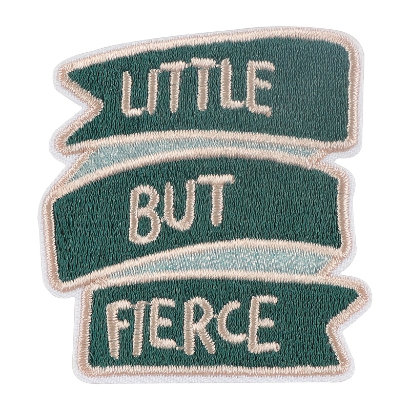 TEMU 1 Small But Powerful Embroidered Patch With A Quote