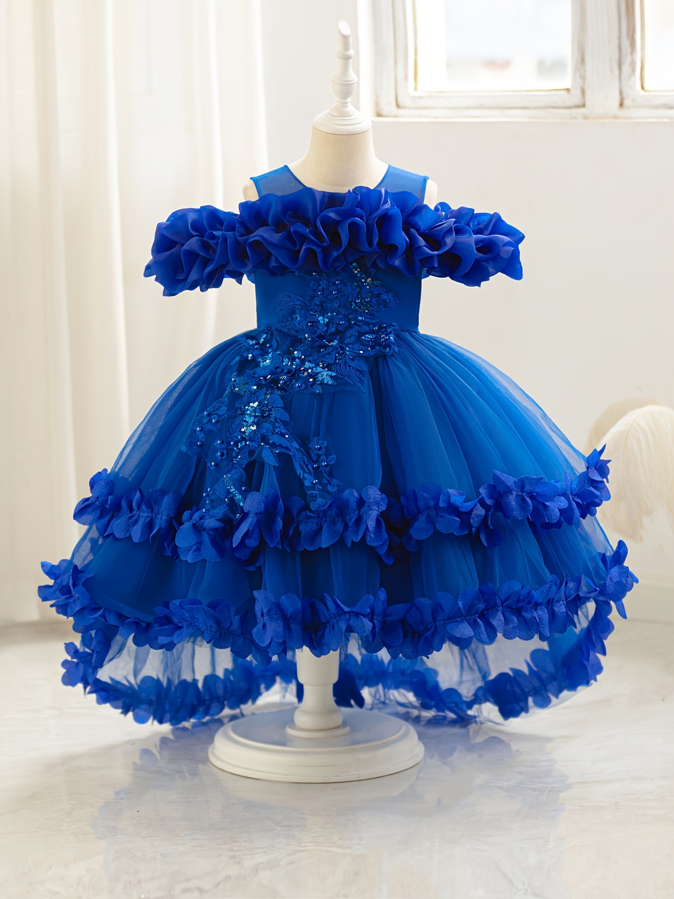 strapless open back dress Light Blue Prom Dress Long , Dresses For Graduation Party, Evening Dre   DressesTailor