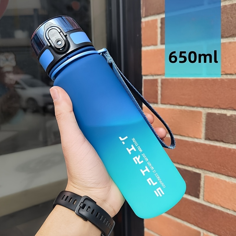 TEMU 1pc 21.98oz/33.81oz Portable , Plastic Drinking Bottle For