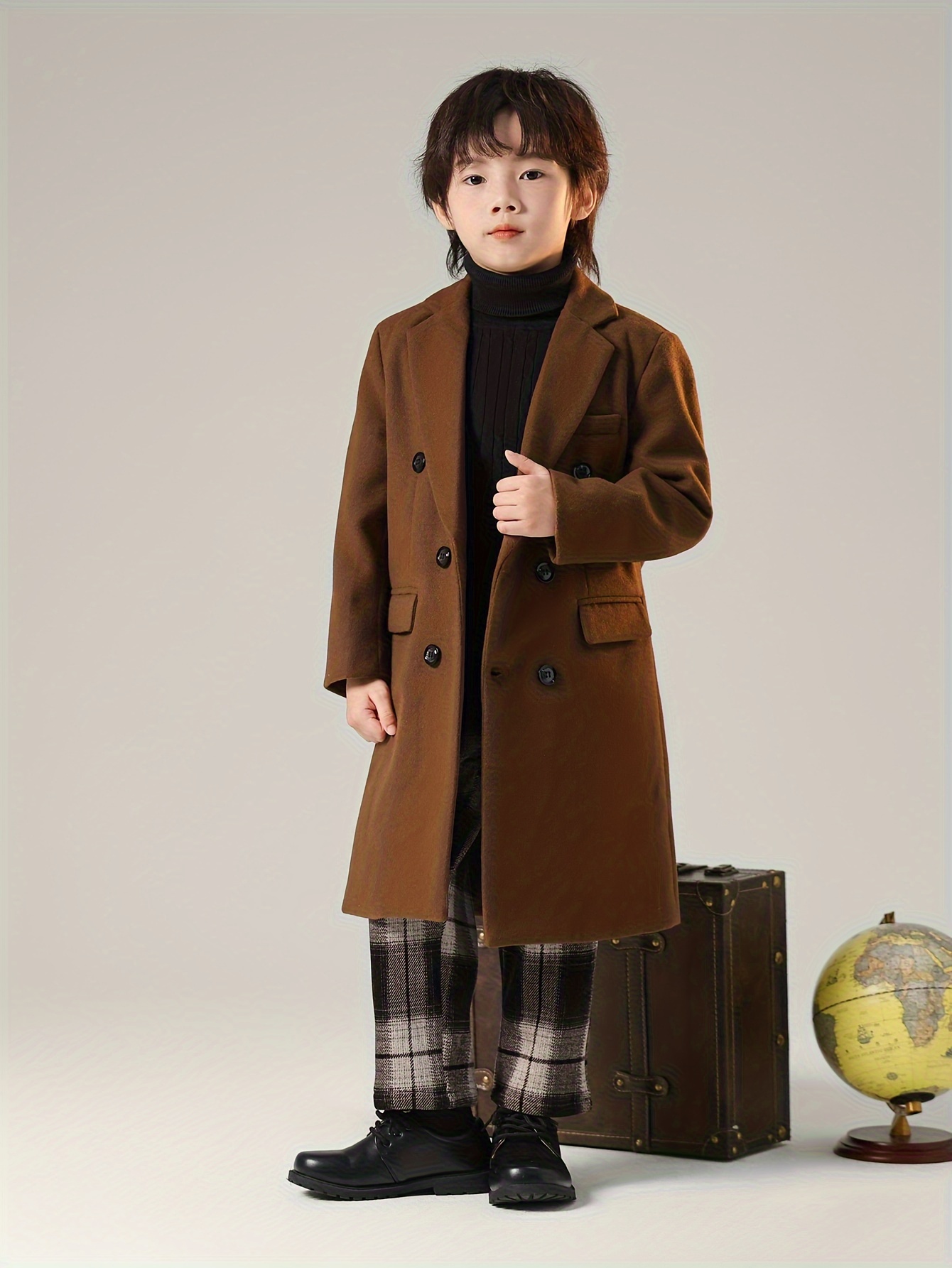 boys long coat sold on Temu Philippines