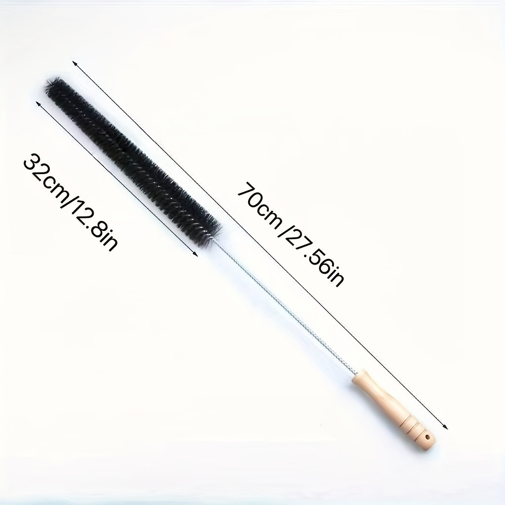 Image of Washer Dryer Vent Cleaner Brush, Long Flexible Drill Brush With Spiral Brush Head, Remove Lint Dust Detergent Residue, Clean Lint Trap, Ergonomic Handle For Washing Machine Maintenance