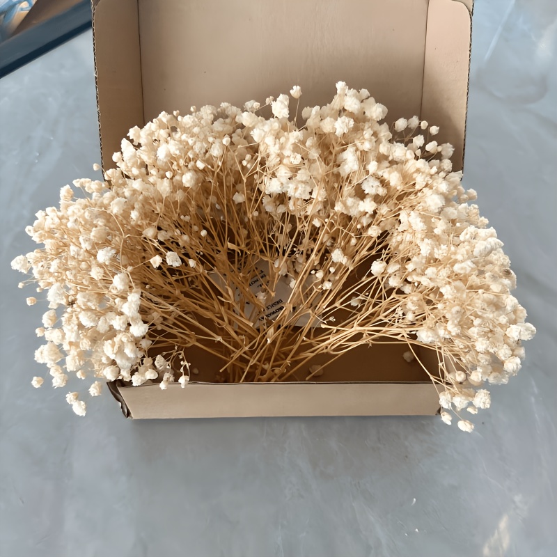 TEMU 63pcs Realistic 's Breath Artificial Flowers, Starry Flower Branches, For Weddings, Hair Additions, Craft Enthusiasts, Resin Art, Party Table