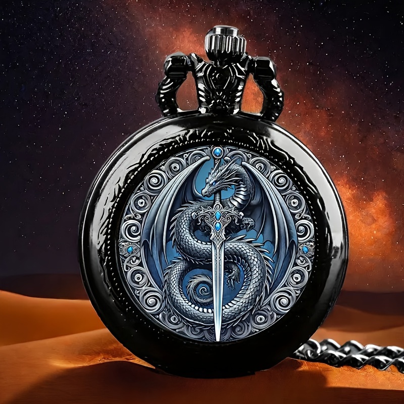 TEMU Newest Artistic Dragonsword Pendant