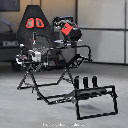 Temu Racing Rig foldable racing wheel stand sold on Temu United States