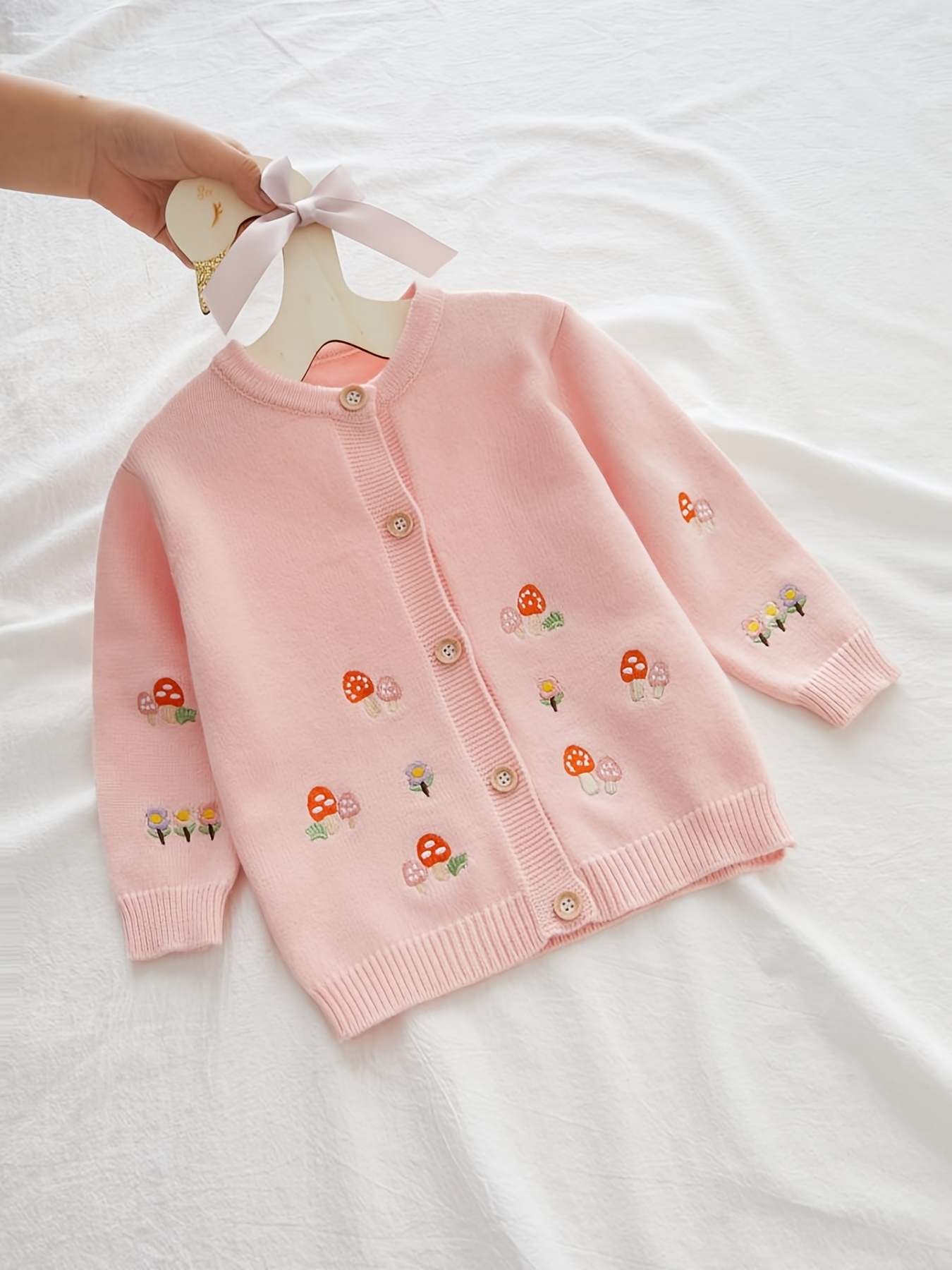 Cardigan honguitos