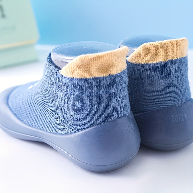 Soft & Breathable Toddler Sock Shoes with Non-Slip Rubber Sole - Comfortable, No-Show Design for Boys & Girls