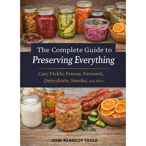 the complete guide to food preservation preserving everything canning pickling kimchi fermentation dehydration freezing smoking pantry food preparation beginners guide temperature and time sterilization and safety