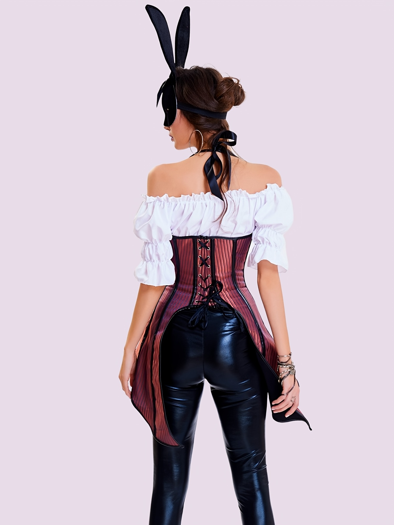 corset inspired tight lacing Temu Denmark