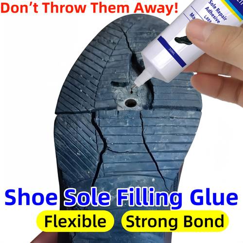 shoe sole filling flexible hole filling fix rubber soles 2 colors availble black gel transparent gel strong durable for sneakers boots casual shoes sports shoes work shoes hiking shoes high heels