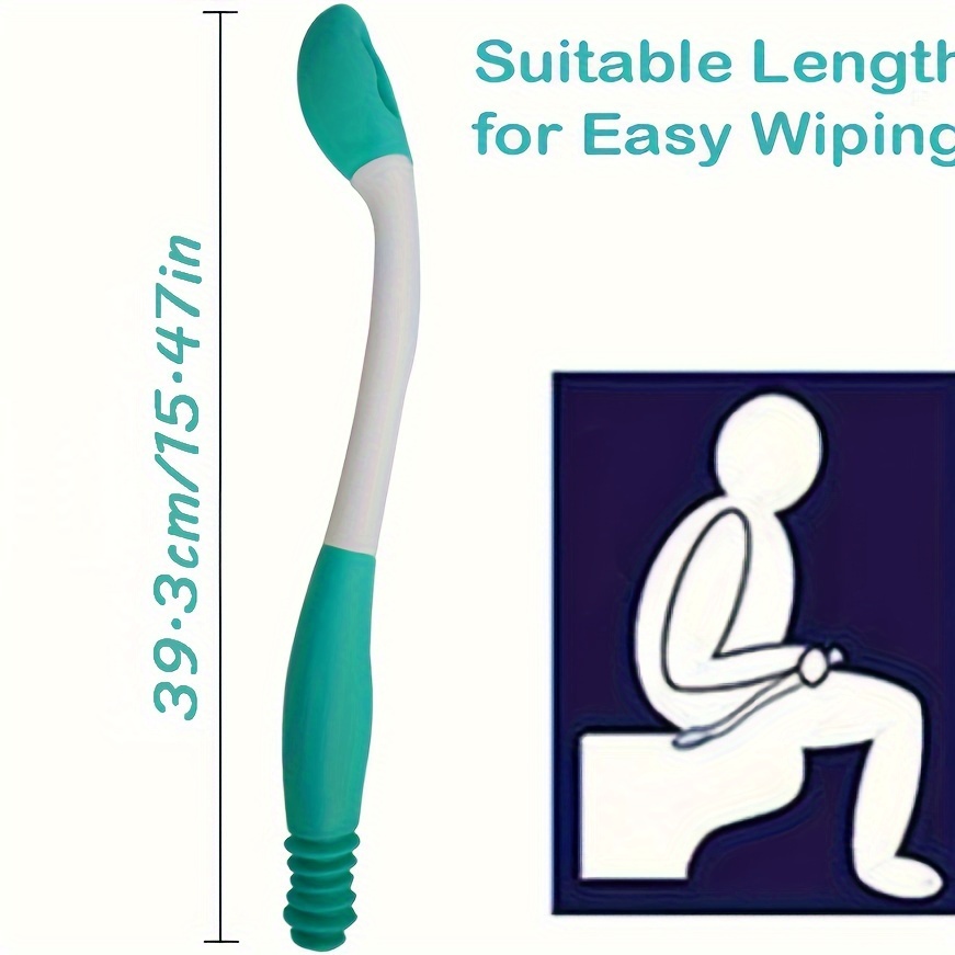 ergonomic toilet wiping aid comfortable long distance reach - Temu