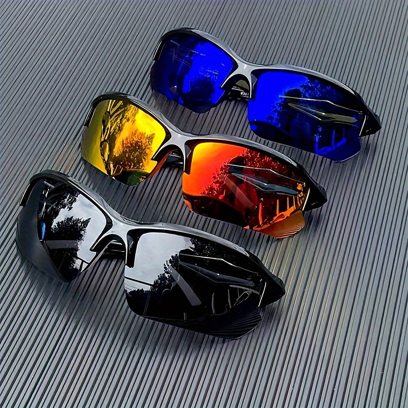 Trendy Cool Sports Polarized Sunglasses Men Women Cycling Golf Fishing  Running Half Rimless Goggles Ideal Choice For Gifts - Jewelry & Accessories  - Temu Australia
