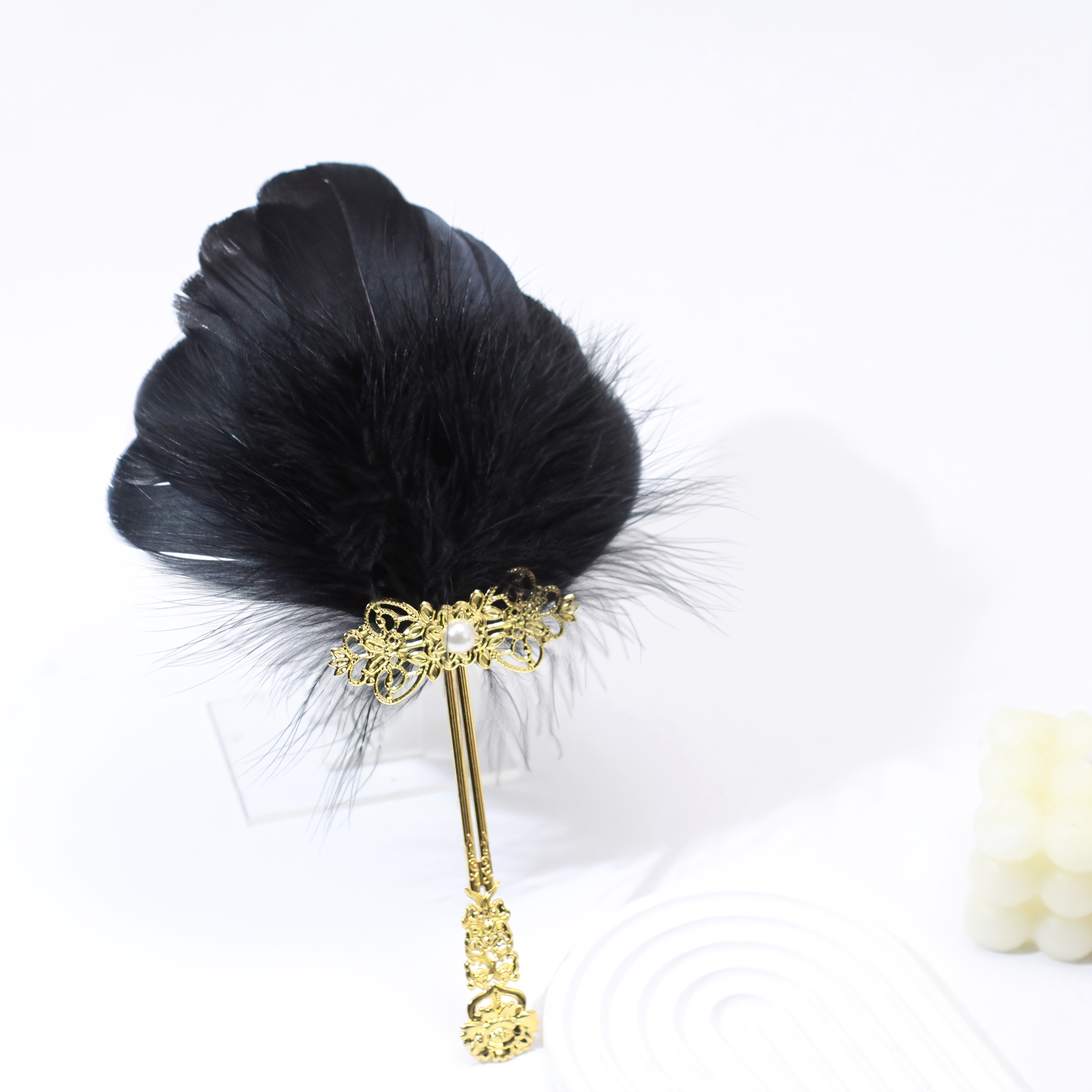 TEMU 1 de pluma dorada, un elegante adecuado para , formales y diversas escénicas