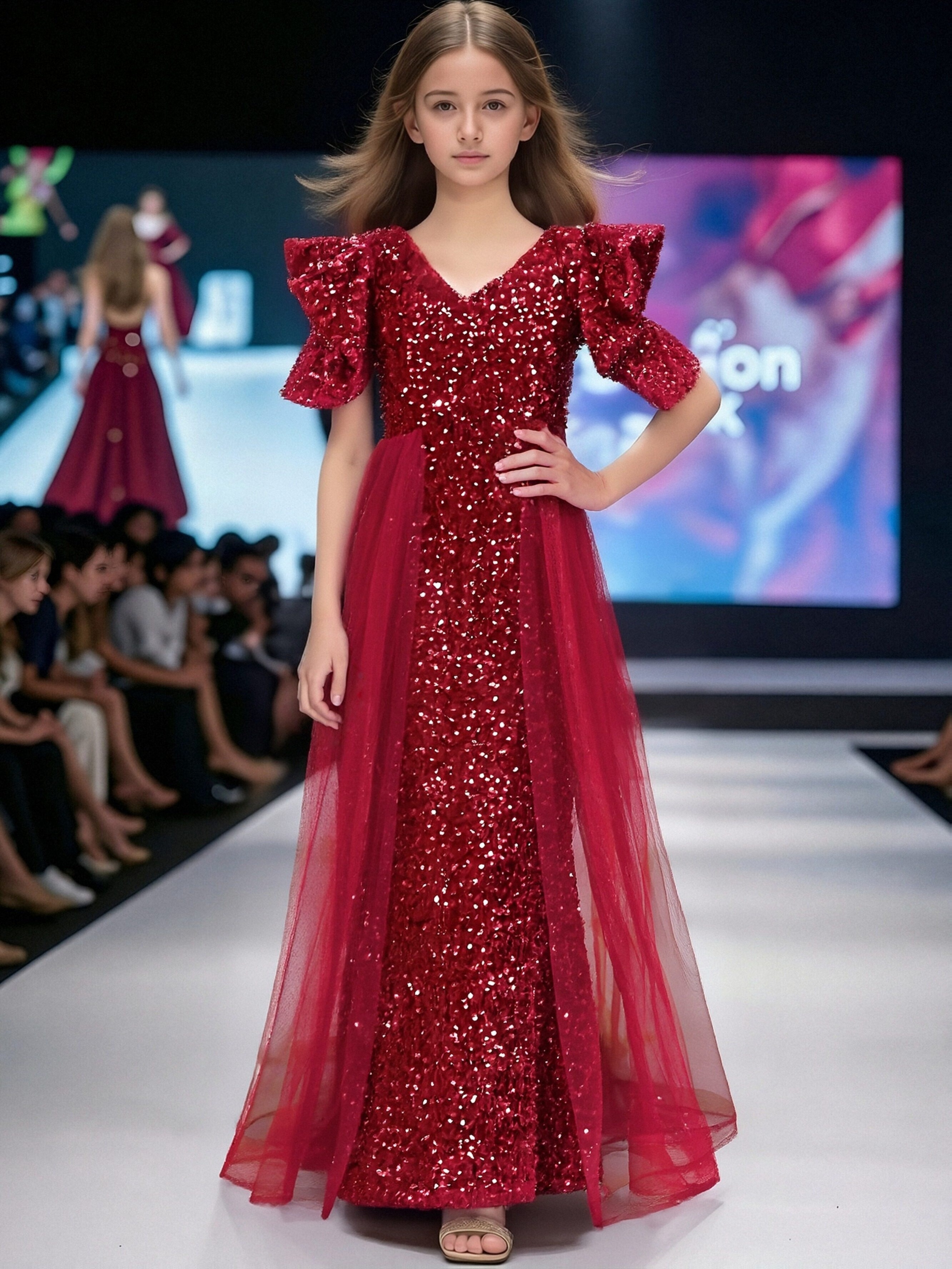 party dresses girls sold on Temu United States