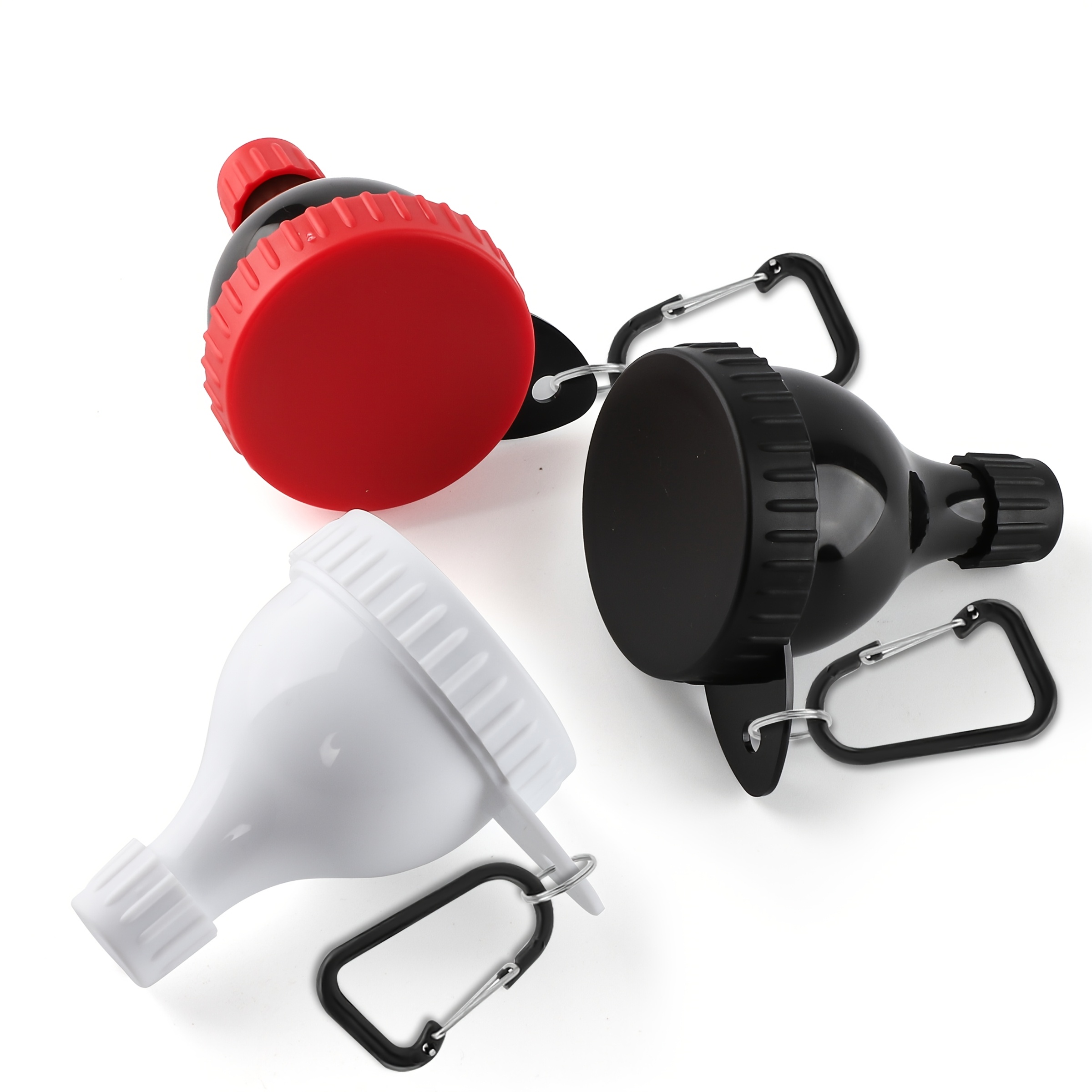 TEMU Bylworkout 3 Pack Protein Keychain Funnels 3 Colors And Best Gym Bottle Accessories Easy To Carry And Use For Gym, Sports And Outdoor