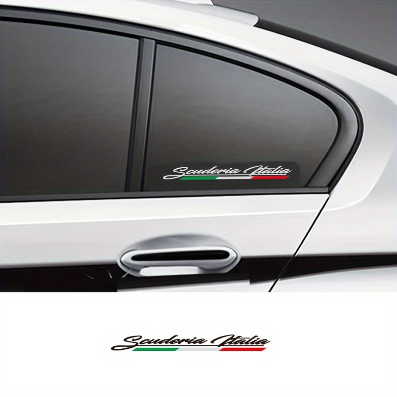 

2pcs Car Stickers For And For Fiat Models - , 159, 156, , Stelvio, 147, Brera, 500, , , ,