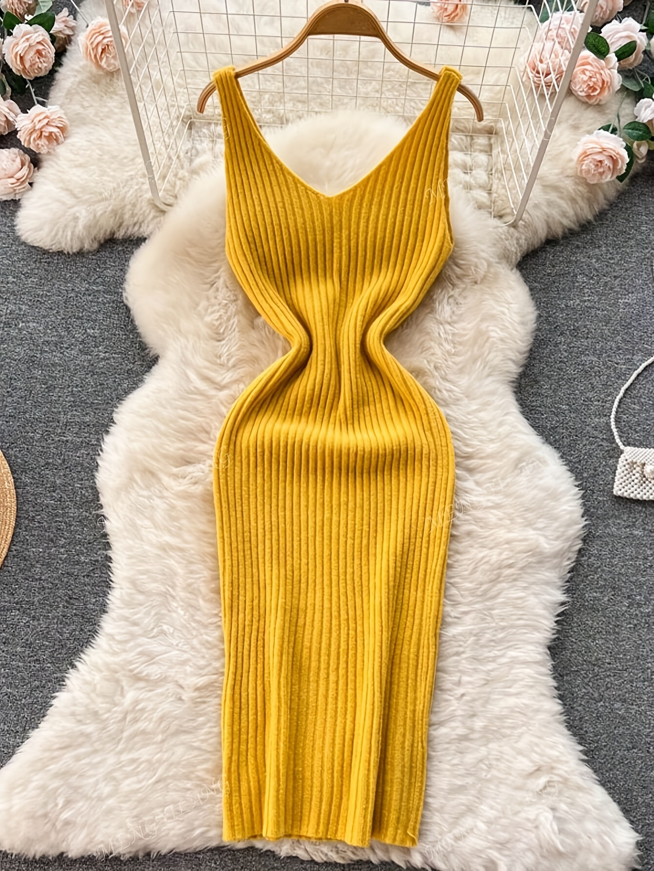 sachin and babi light blue dress Black Cami Dress with Sweater Outfits (8 ideas & outfits)