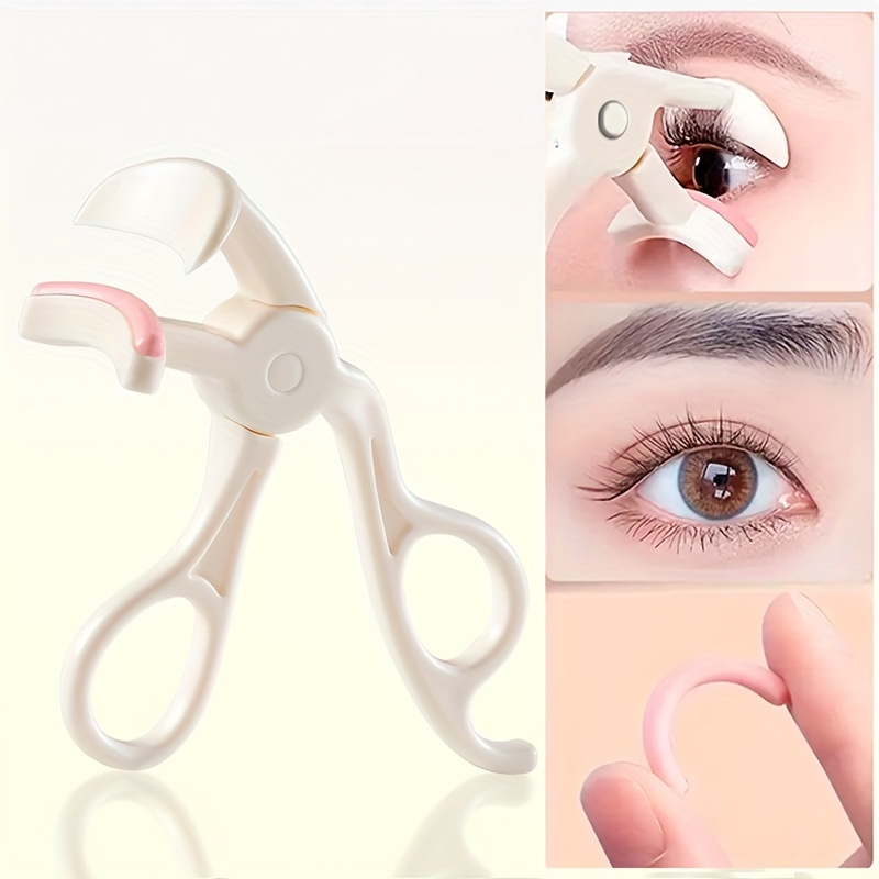 

1pc/2pcs/3pcs Ergonomic Curler, , To Hold, And Long- Eyelashes, Portable Manual Curler, - Curler, Curler, Suitable , Portable , -pinching Eyelid Curler