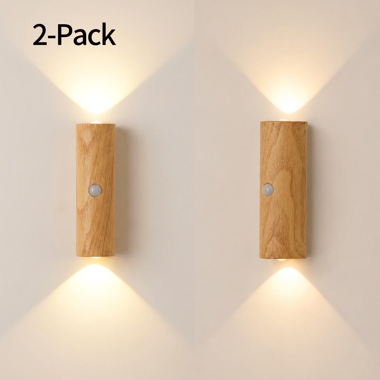 TEMU Motion Sensing Night Light, Color Matching, Magnetic Wireless Wall Mounted, Type-c Charging Interface, Usb Charging Function, Rechargeable