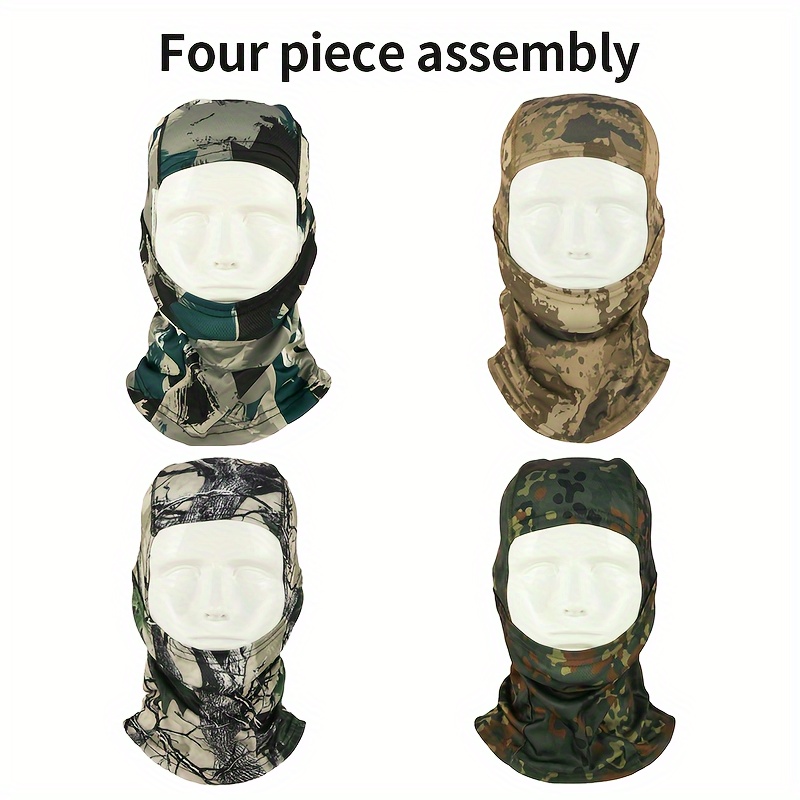 3 Pieces Balaclava Face Mask Motorcycle Ski Mask Scarf Windproof Camouflage Fishing  Hat Face Cover for Sun Protection (Mixed Camouflage, Camouflage Blue,  Camouflage Navy Green) at  Men's Clothing store