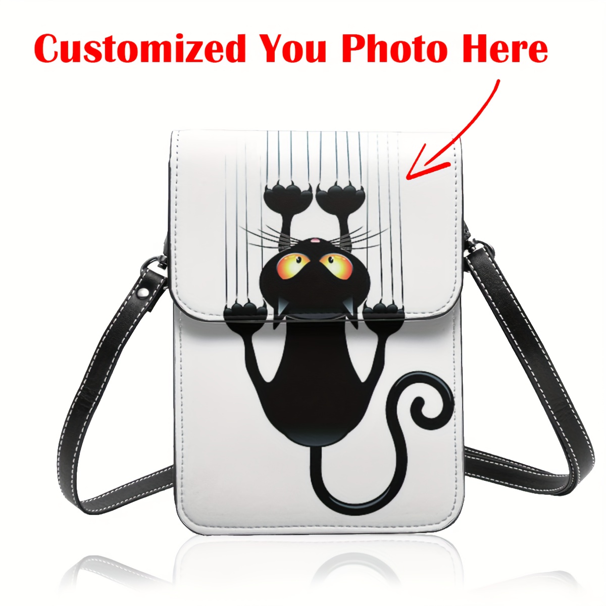 

Custom Personalized Small Crossbody Bags Cell Phone Purses Travel Pouch Bag