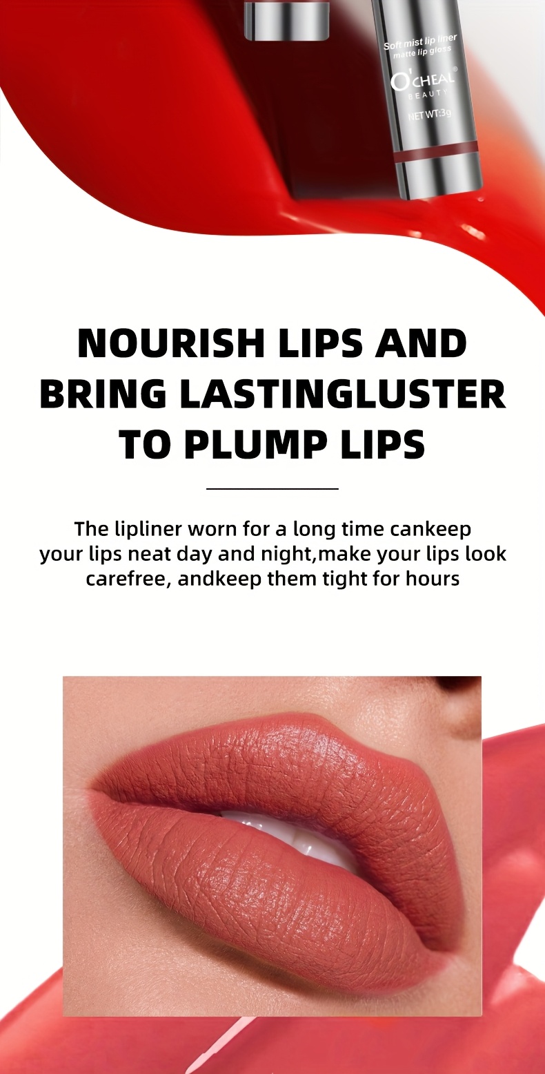 Matte Lippenstifte – 11 Farben, Antihaftbeschichtet, Wasserfest & Nicht Verblassend, Inkl. Lipgloss