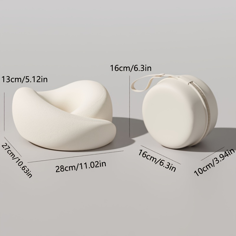 u shaped travel neck pillow travel pillow comfortable   suitable for travel aircraft cars family road travel necessities delivery of portable storage box Product details 3