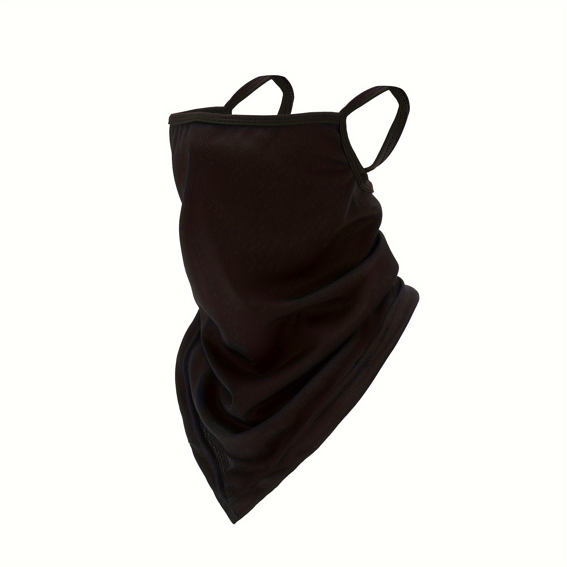 Outdoor Cycling Mesh Cooling Anti-insect Face Mask Multi-functional Bandana Ear Hook Face Mask Neck Gaiter Unisex