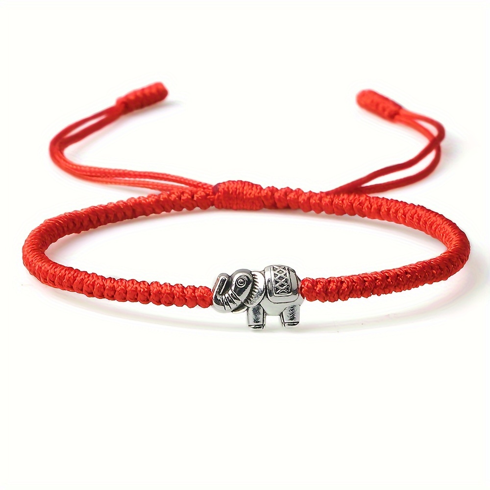 Easy Red Thread Bracelet For Women Men Adjustable Charm Handmade Braid Knot Bangle Minimalist Yoga Jewelry Couples Gifts