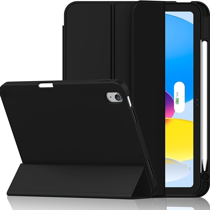 E-shop Flip-Stil Smart Schutzhülle TPU Schutzcover für iPad Pro 11, 18, 20, 21, 22, 10., 11. Generation, Air 4, 5, 6, 7, 10.9/11, Air 13, 2025, Mini