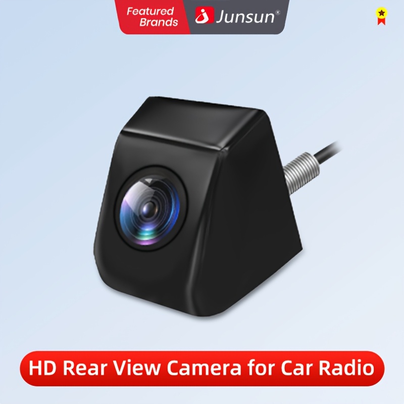 Junsun New Car Rear View Camera Ahd 720p Resolution 140°wide-angle Reverse Backup Parking Camera For Dvd Car Accessories.