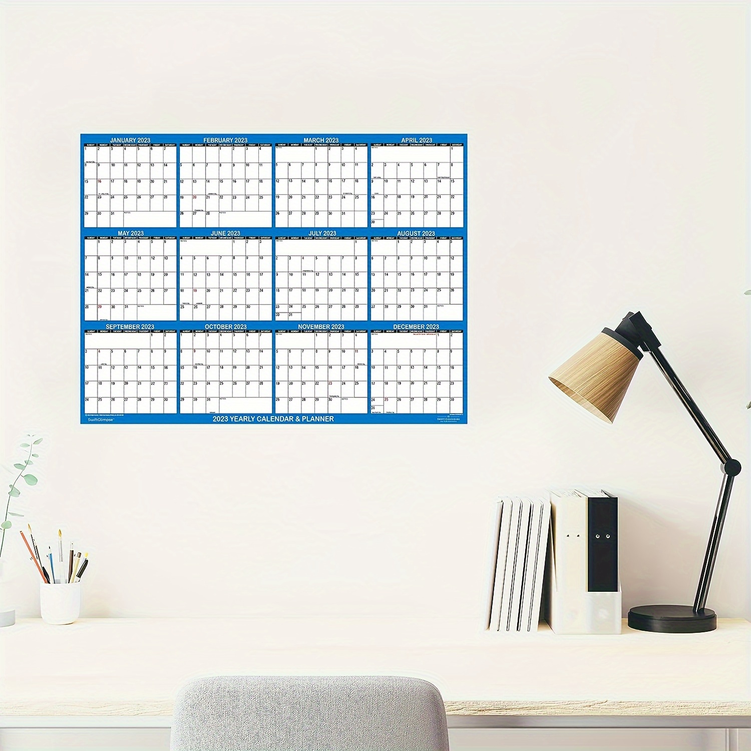 2024 Wall Calendar - 2024 Calendar, JAN. 2023 - Dec. 2024, 12 Monthly Wall  Calen