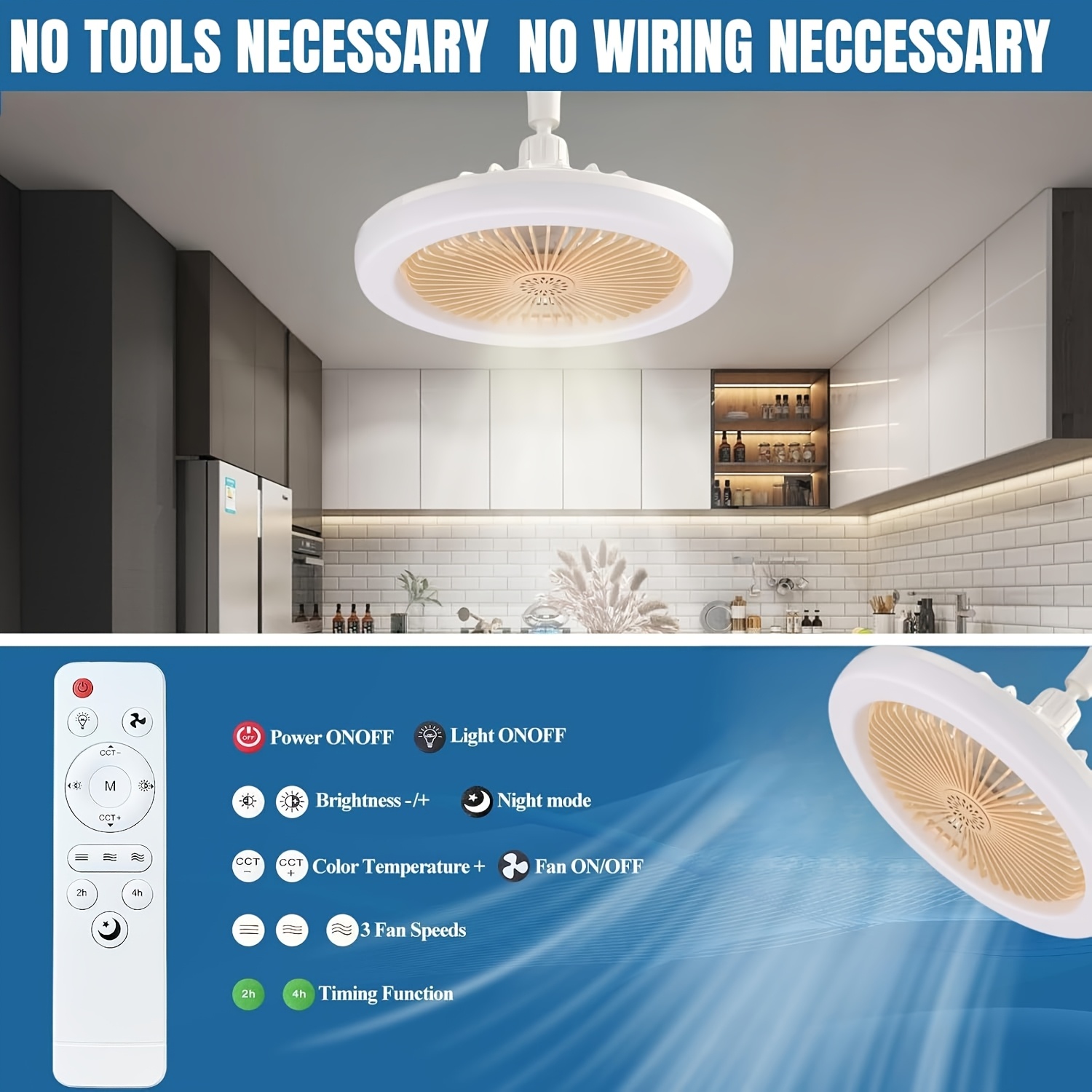 1pc 10 inch modern ceiling fan with remote control adjustable dimmable led light e26 e27 base for bedroom room home office energy lighting cooling fan bedroom airflow solution contemporary lighting durable construction remote control ceiling fan remote control fan fan remote control remote fan ceiling fan fan fan for home bathroom ceiling fan Product details 17
