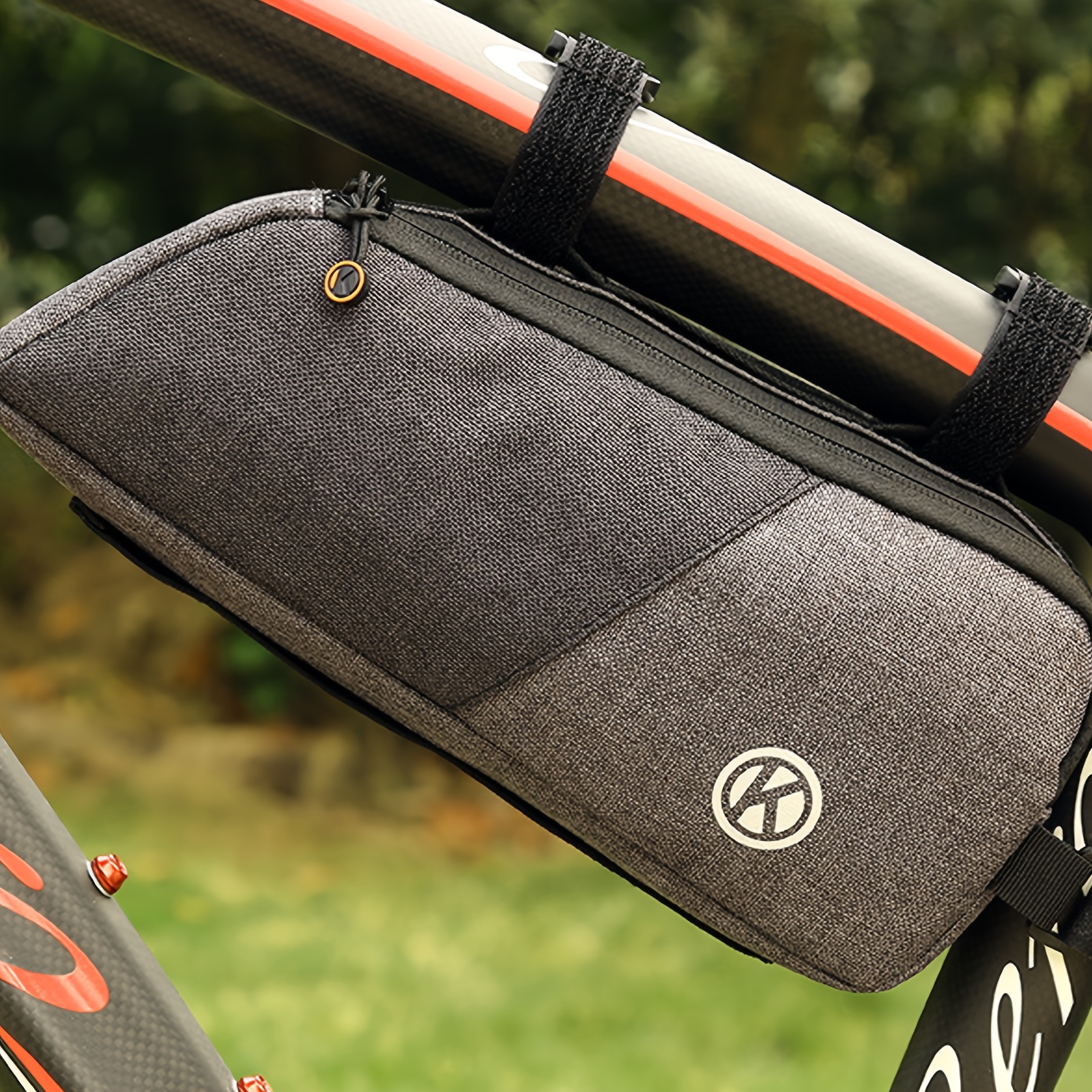 

Bicycle Triangle Bag, Horizontal Beam Bag, Waterproof Upper Tube Hanging Bag, Road Bike Equipment