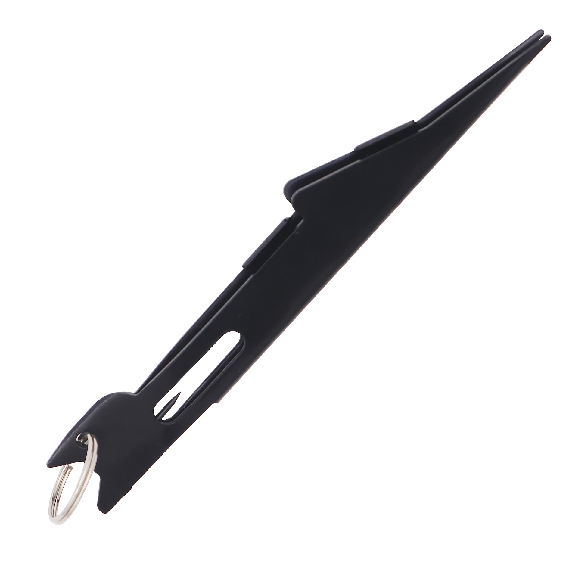 TEMU 1pc Outil de nœud de fil de pêche à , noueur de ligne, matériel de pêche à en métal avec aiguille et accessoires de pêche