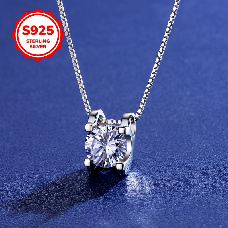 925 Silver Cattle Head Pendant Necklace