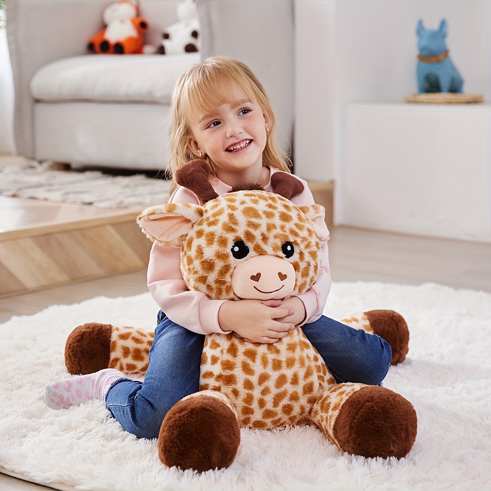 

Ikasa Large Giraffe Stuffed Animal Plush Toys, Soft Toy 30" Cute Huge Big Size Jumbo Kawaii Plushie, Gifts For Kids