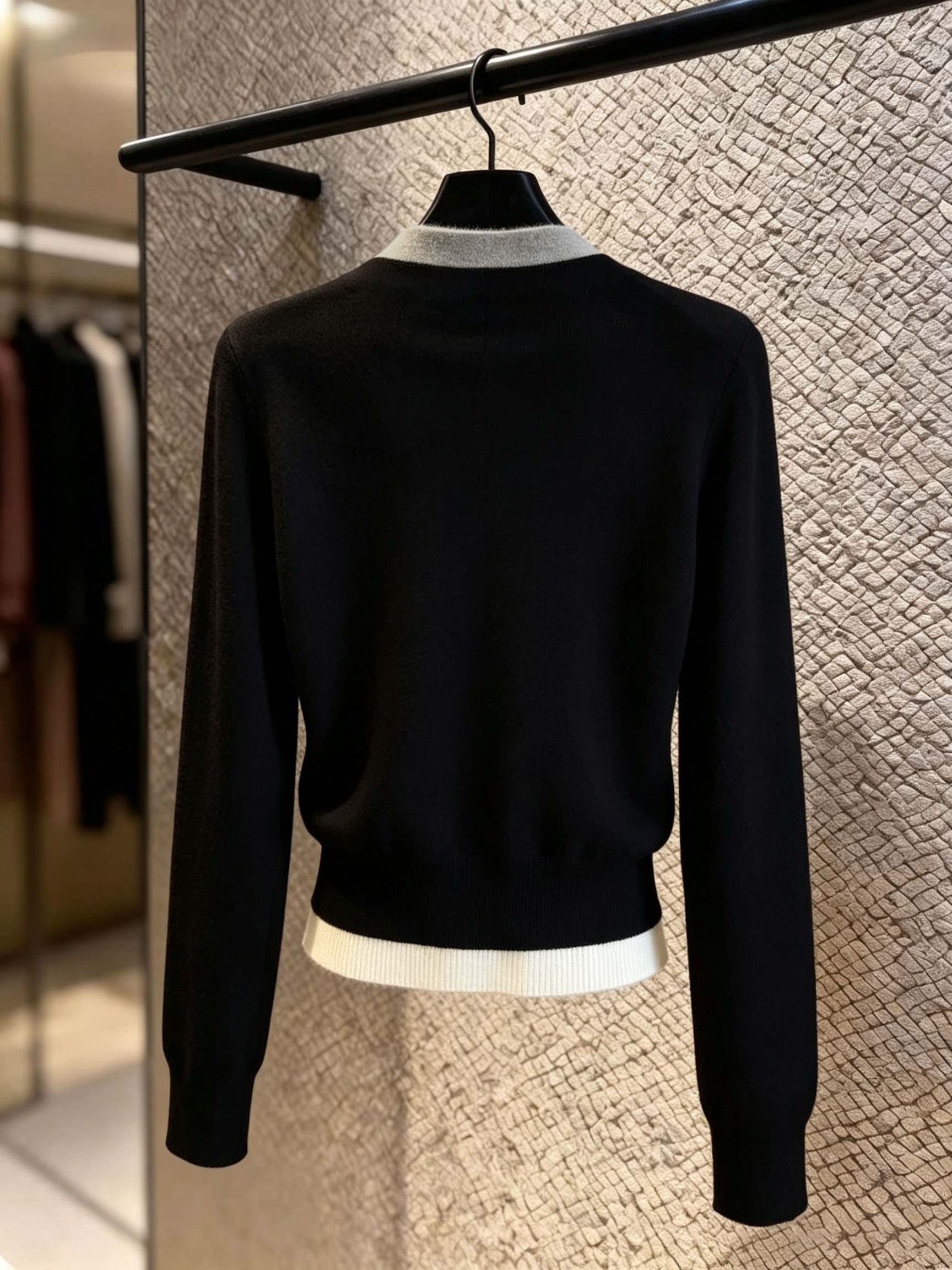cárdigan de otoño invierno para mujer, diseño ajustado de   piezas con detalles de   y cuello  ,   larga con un botón y dobladillo con  , se puede usar solo o como   exterior, ideal para desplazamientos diarios y uso casual,     e  