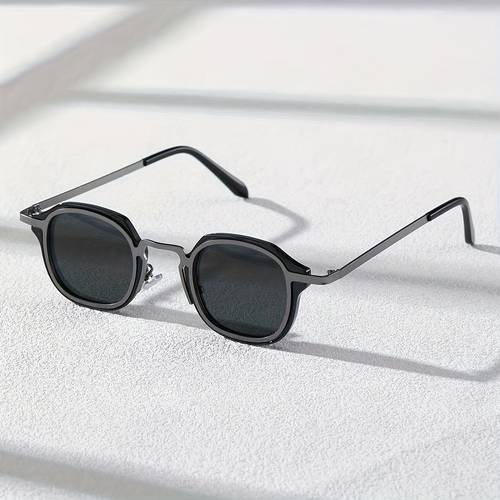 1pc geometric frame personality fashion glasses for men accessories