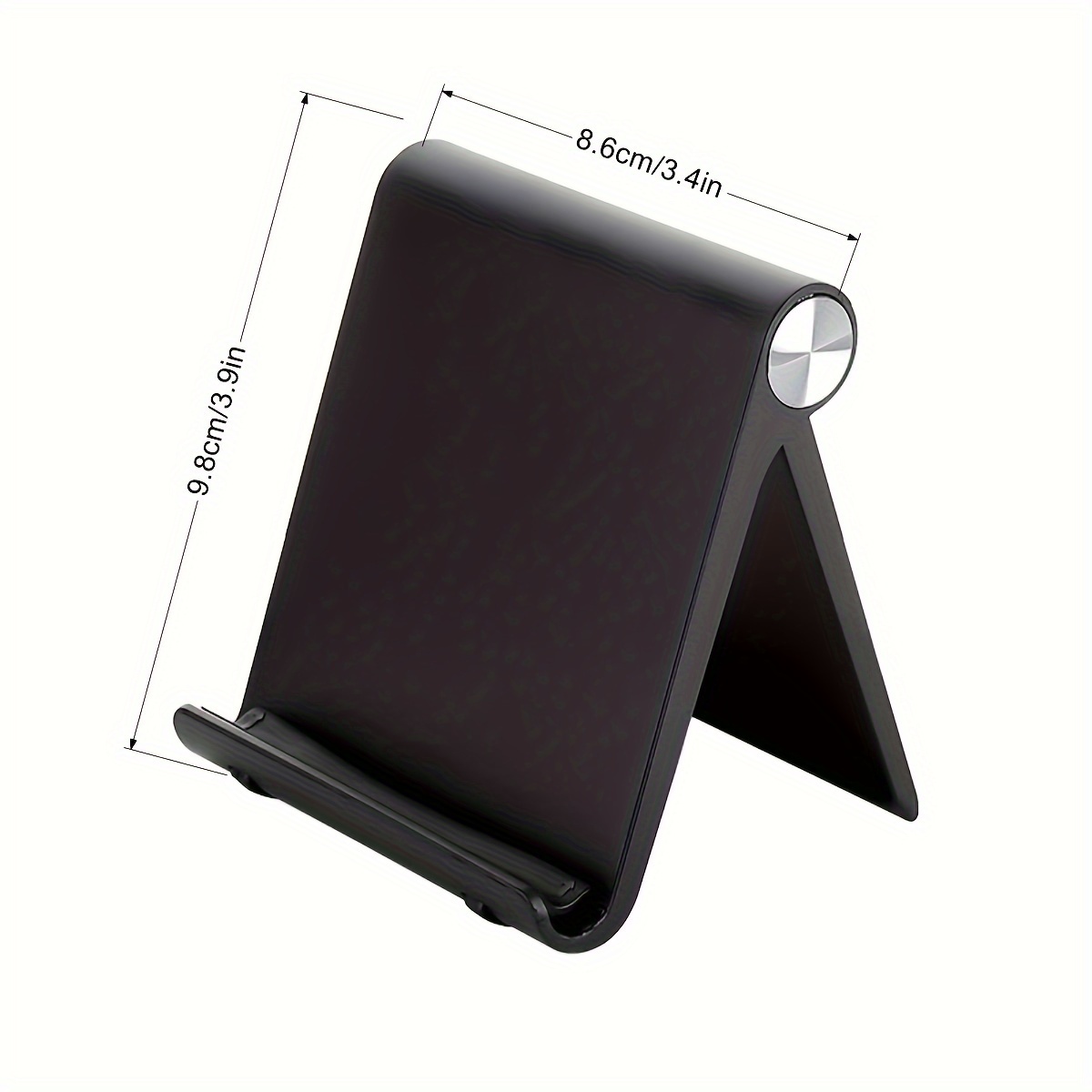 Portable Folding Phone Stand, ABS Material Desktop Holder for Smartphones and Tablets - Creative and Easy-to-Use