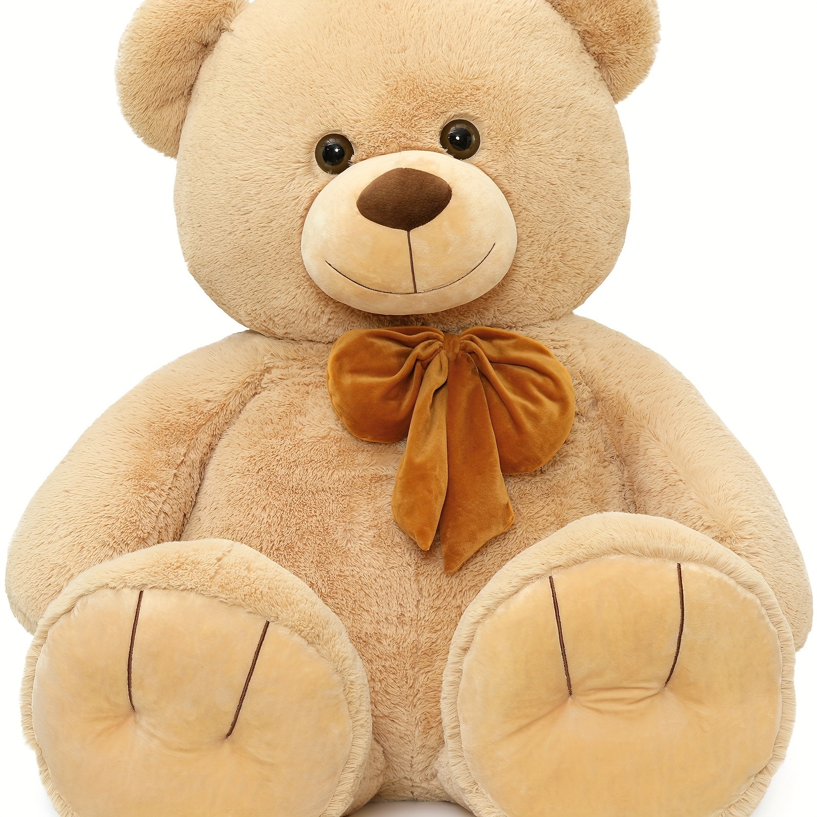 

Teddy Bear 5 Feet, Soft 59" Stuffed Size Plush Bear Toy Valentine's Christmas Birthday Gift For Girlfriend Kids, Brown