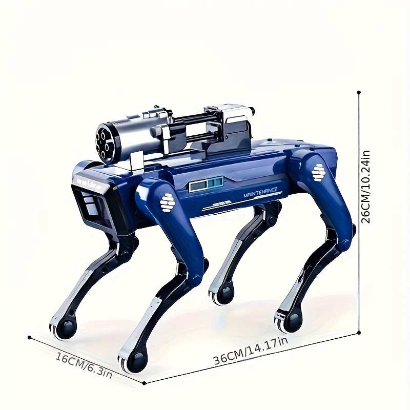  want to have a multifunctional intelligent mechanical dog? special police firefighting mechanical dog! and easy , music programming, spray fire fighting, mechanical arm, and launch functions are all at will. the combination of security and entertainment is a in the intelligent security . as a companion toy for children, it them feel a sense of technology, , Product details 2