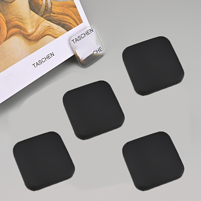 TEMU Butées de porte auto-adhésives disponibles en 1pc, 2pcs ou 4pcs, protégeant efficacement les poignées de porte contre les chocs et le bruit.