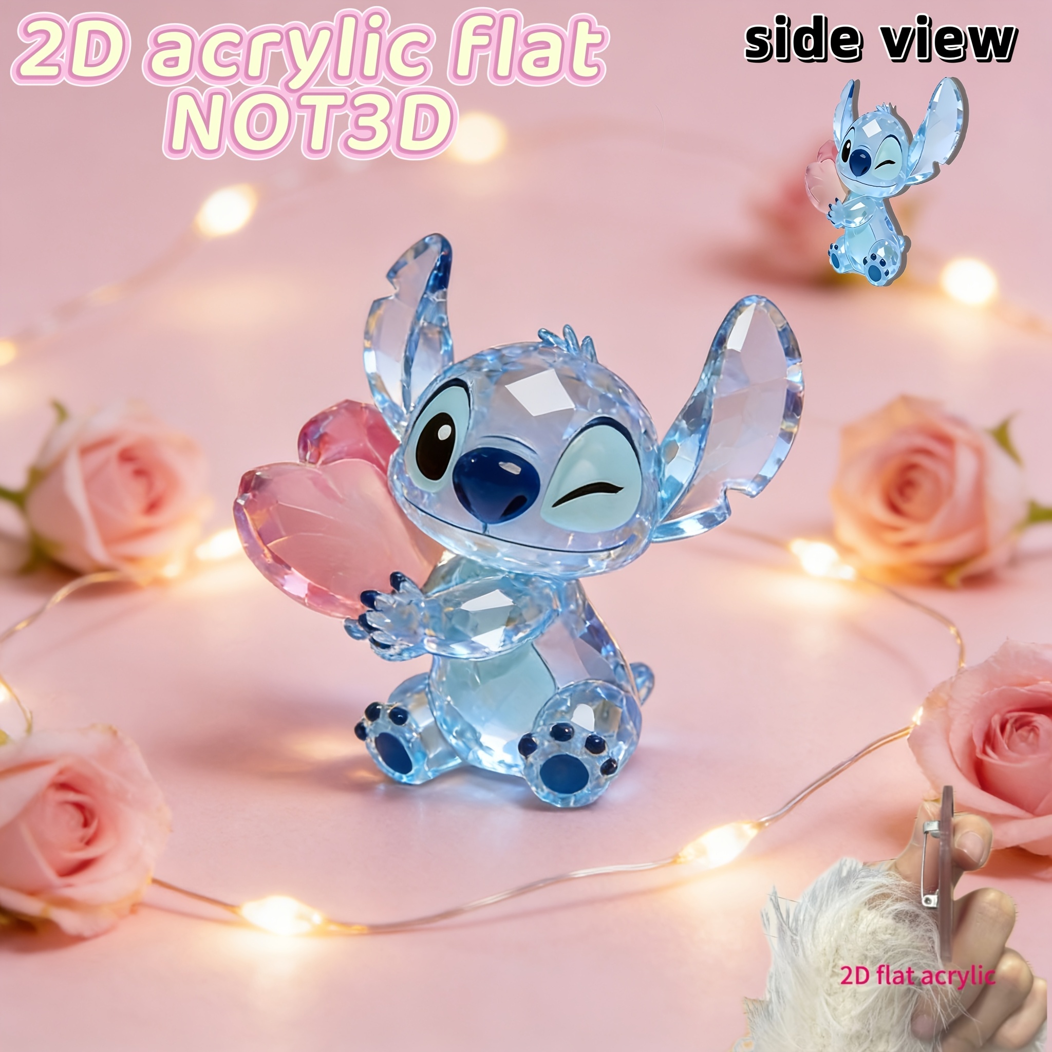 E-shop 2D-Flach, Disneys Zwei Lilo & Stitch Stitch -Sonderedition Brosche jetzt erhältlich für ein Frühlings-Themendebüt! Hergestellt mit