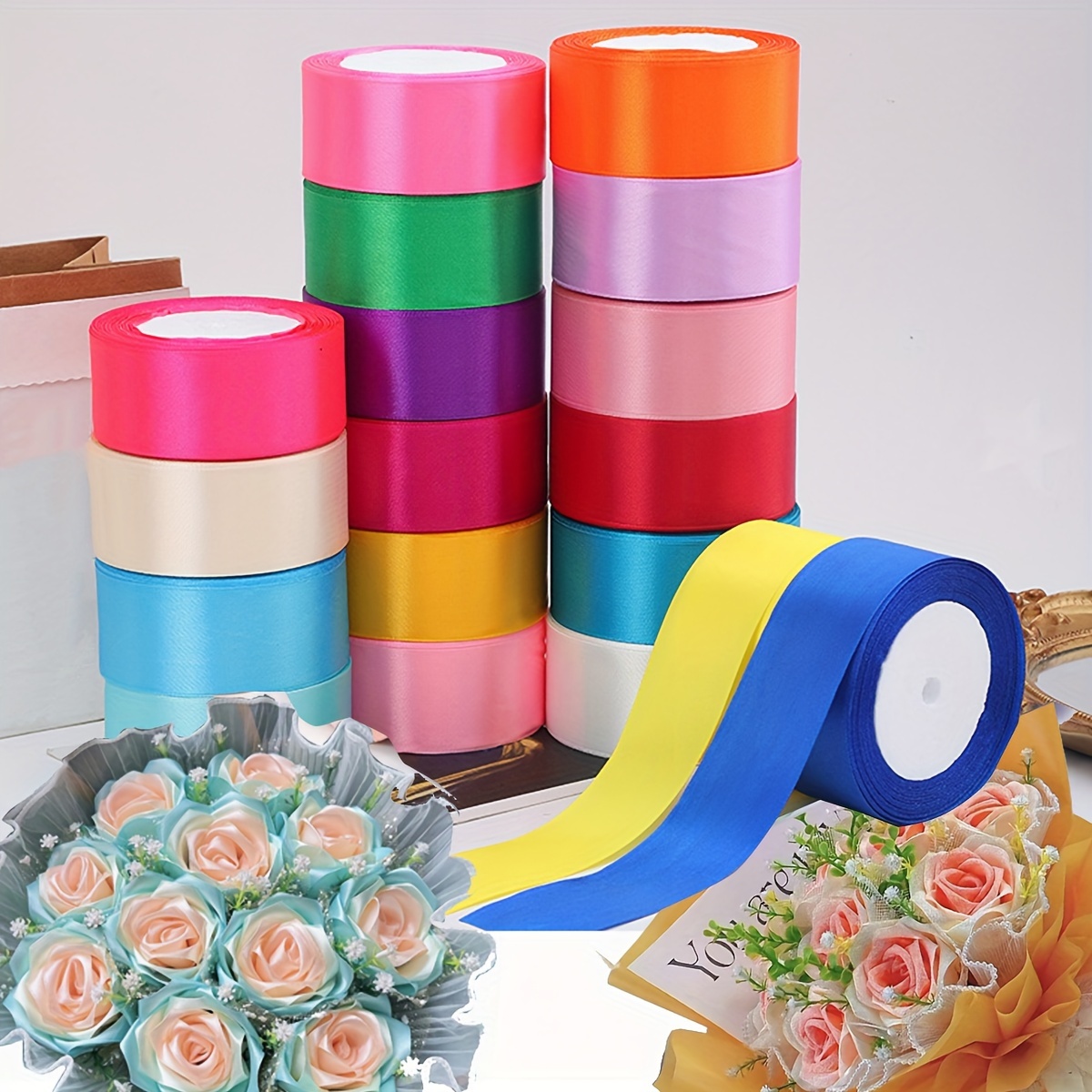 

21meters Roll, 3.8cm , Diy , Bouquet & , & , Bulk