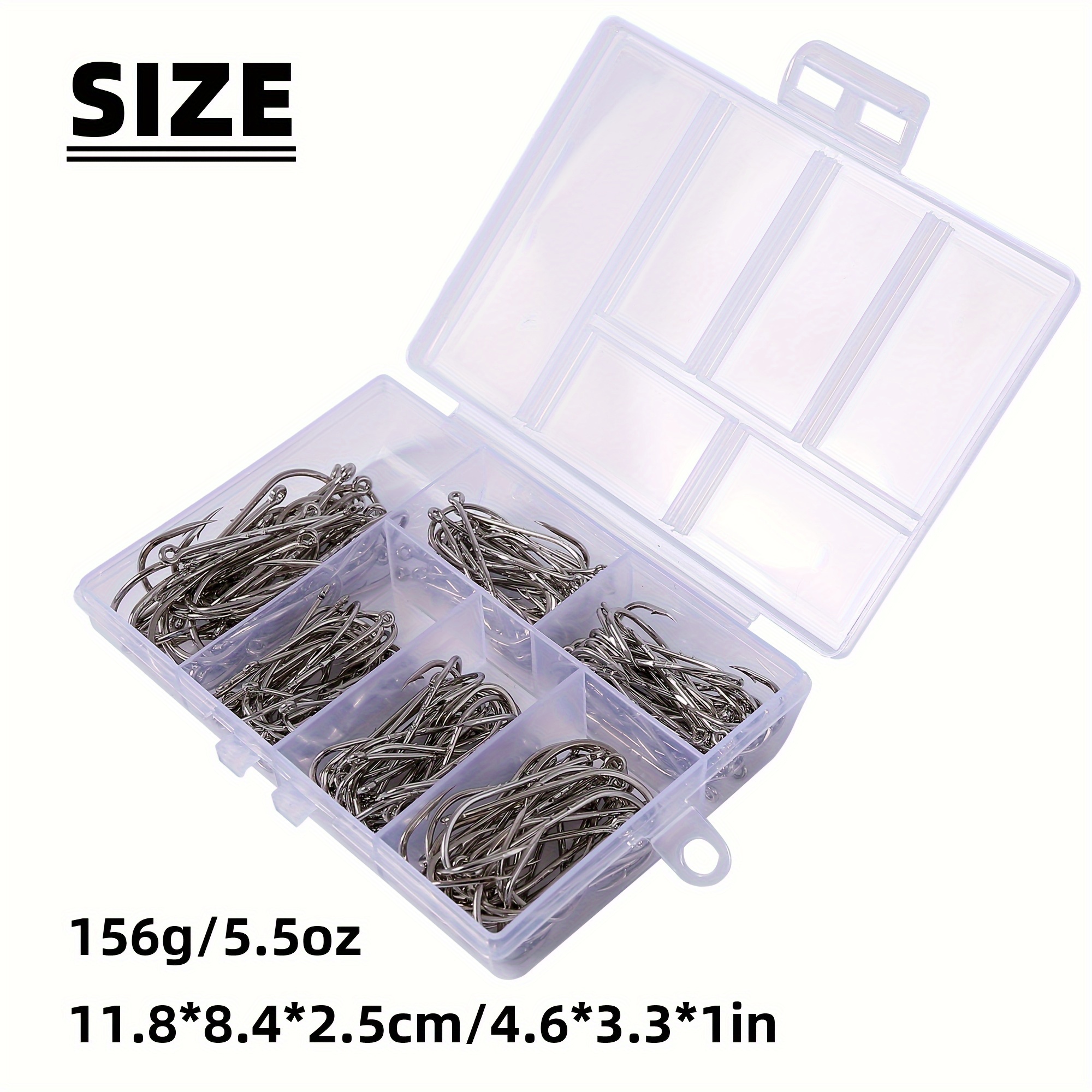 hookset tackle box Elevated Terminal Tackle The American brand 180pcs fishing hook set back