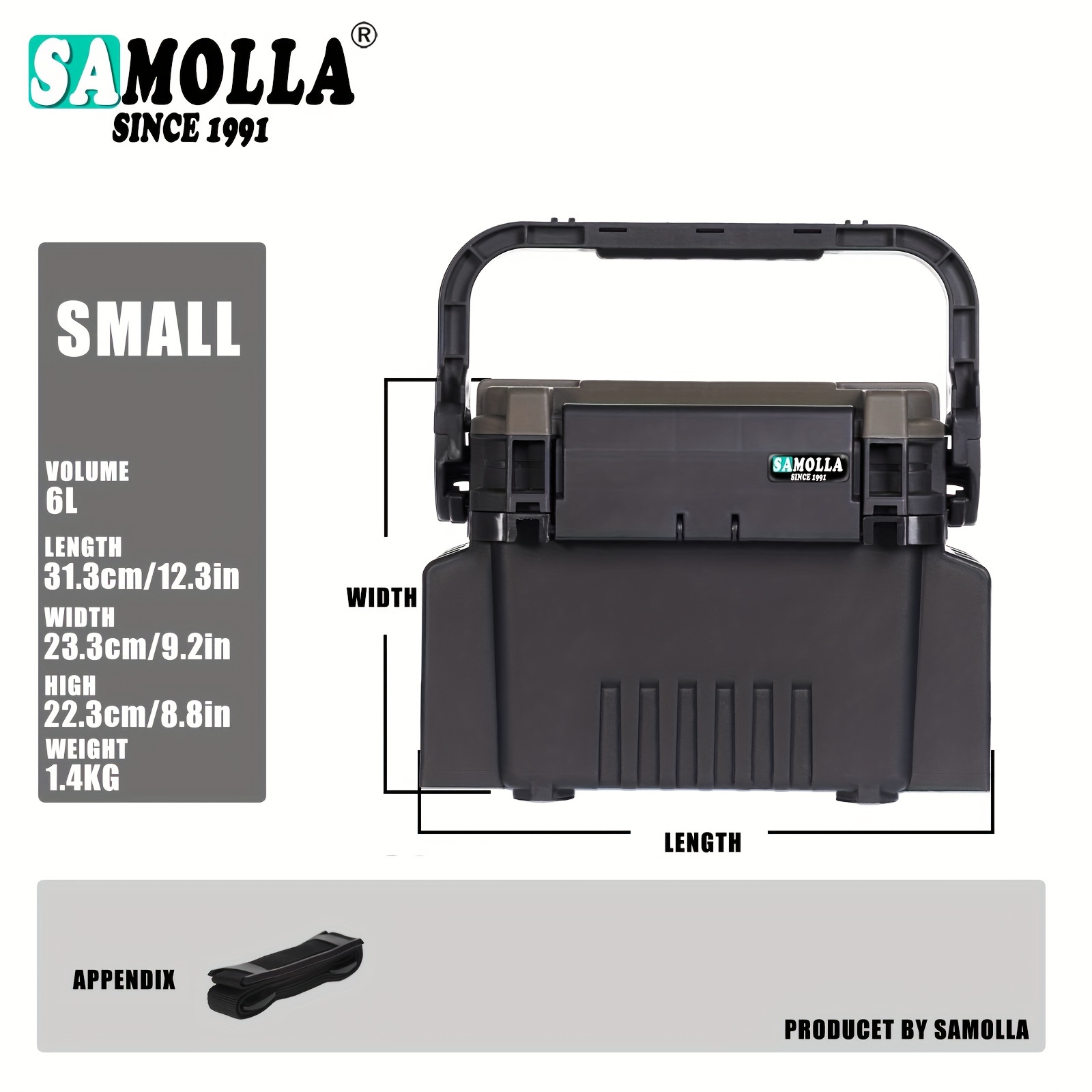 Outdoor Fishing Box Portable Multifunctional Storage Box Sea