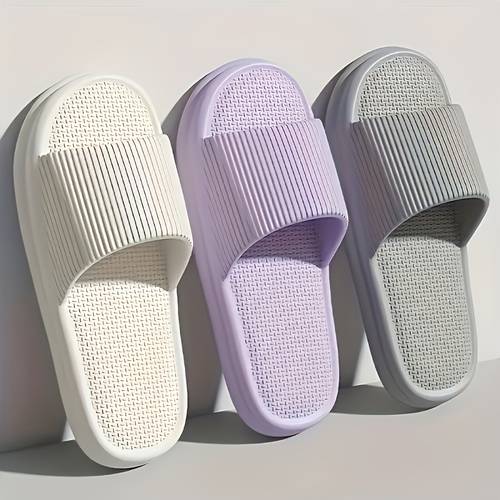 stylish and eva summer slippers for men and women non slip casual slippers ribbed texture ideal for indoor outdoor use beach and sea mens and womens slippers elegant sandals for women universal for