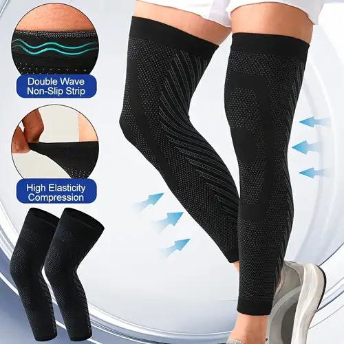 20 30mmhg Leg Compression Sleeves Sports Stylish - Temu Australia